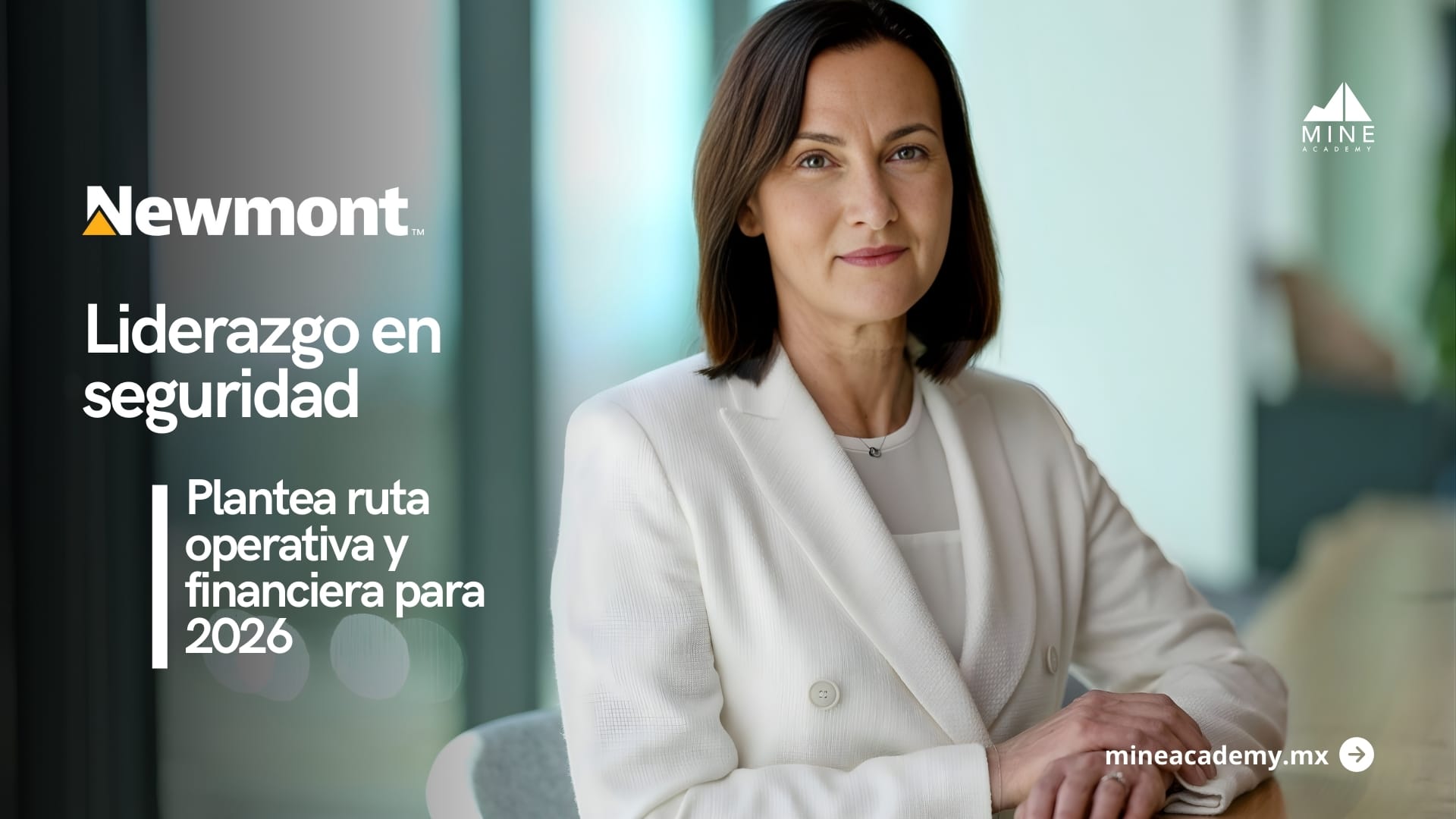 Nuevo CEO de Newmont fija prioridades en seguridad y rentabilidad
