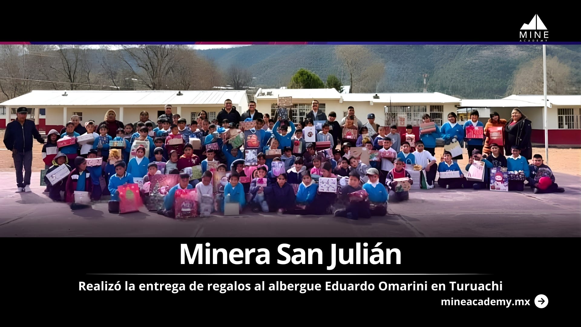 Minera San Julián fortalece su vínculo comunitario en Turuachi Chihuahua.