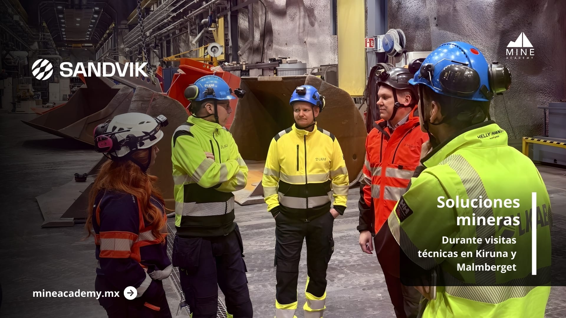 Sandvik y LKAB avanzan en el desarrollo de la mina del futuro en Suecia