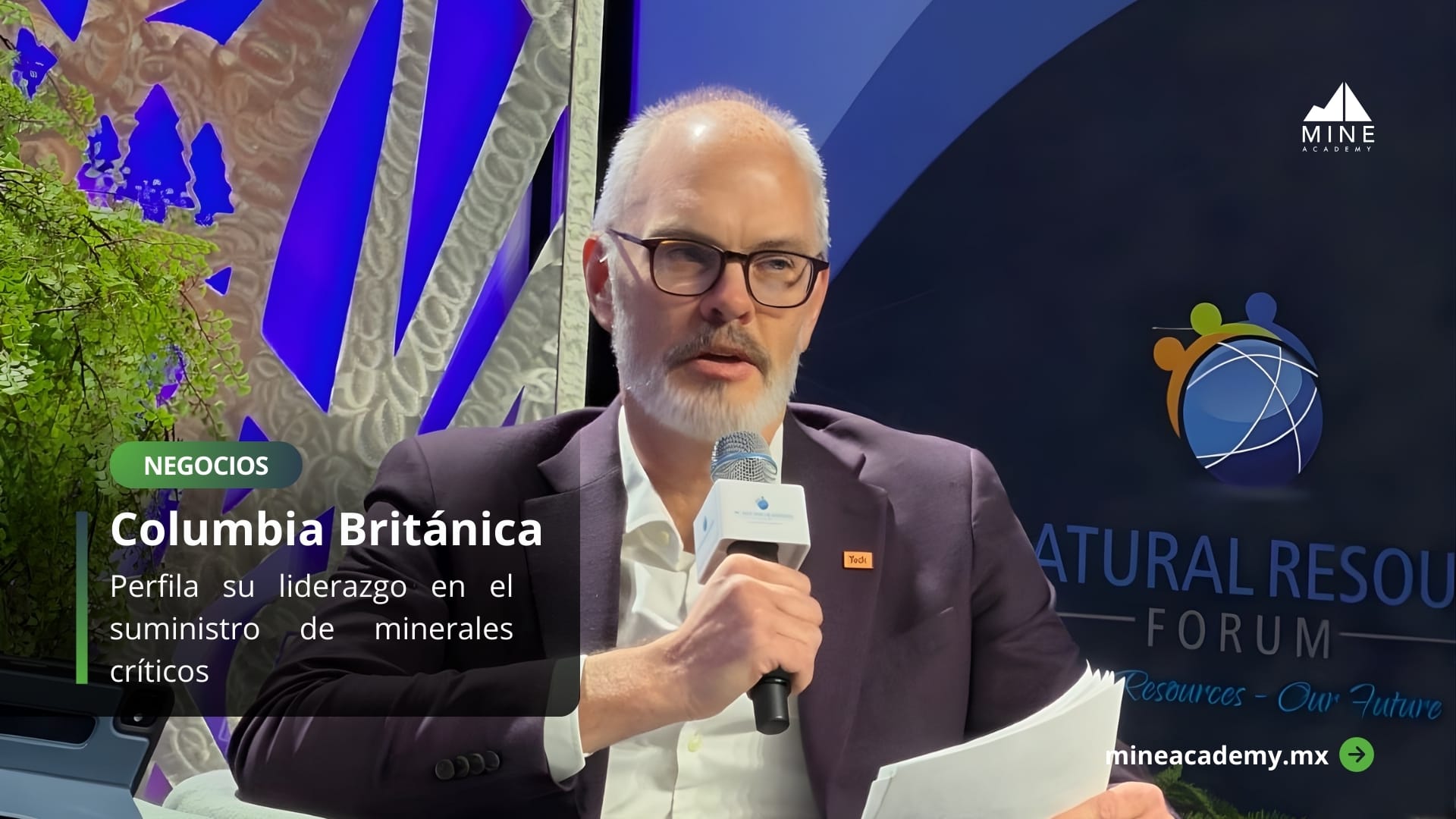 Teck destaca a Columbia Británica como actor clave en minerales críticos