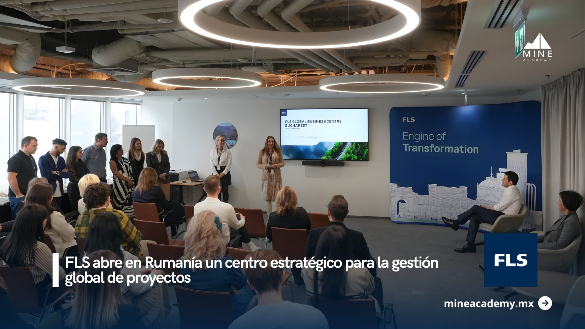 FLS inaugura su Global Business Center permanente en Bucarest