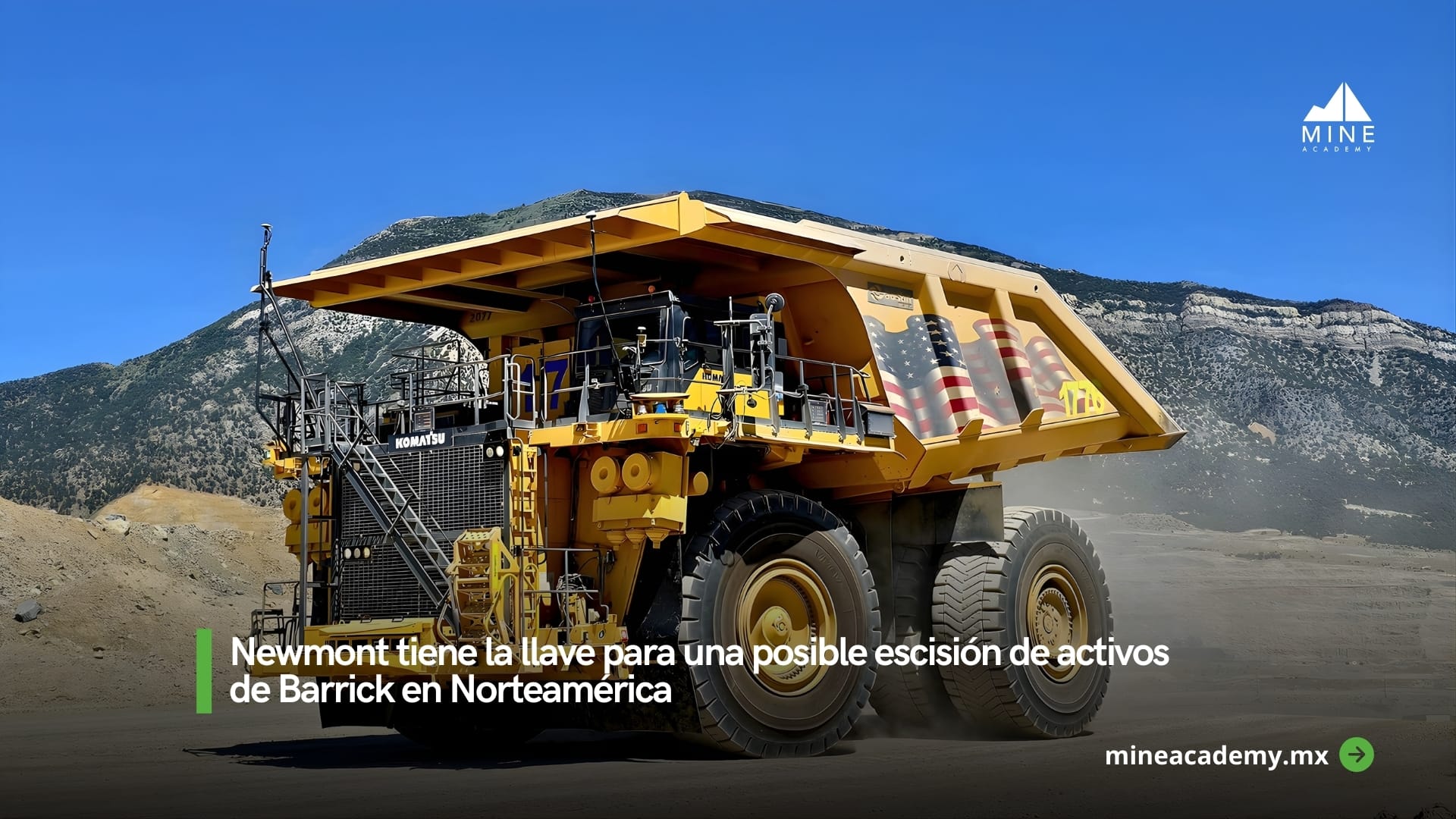 Newmont tiene la llave para una posible escisión de activos de Barrick en Norteamérica