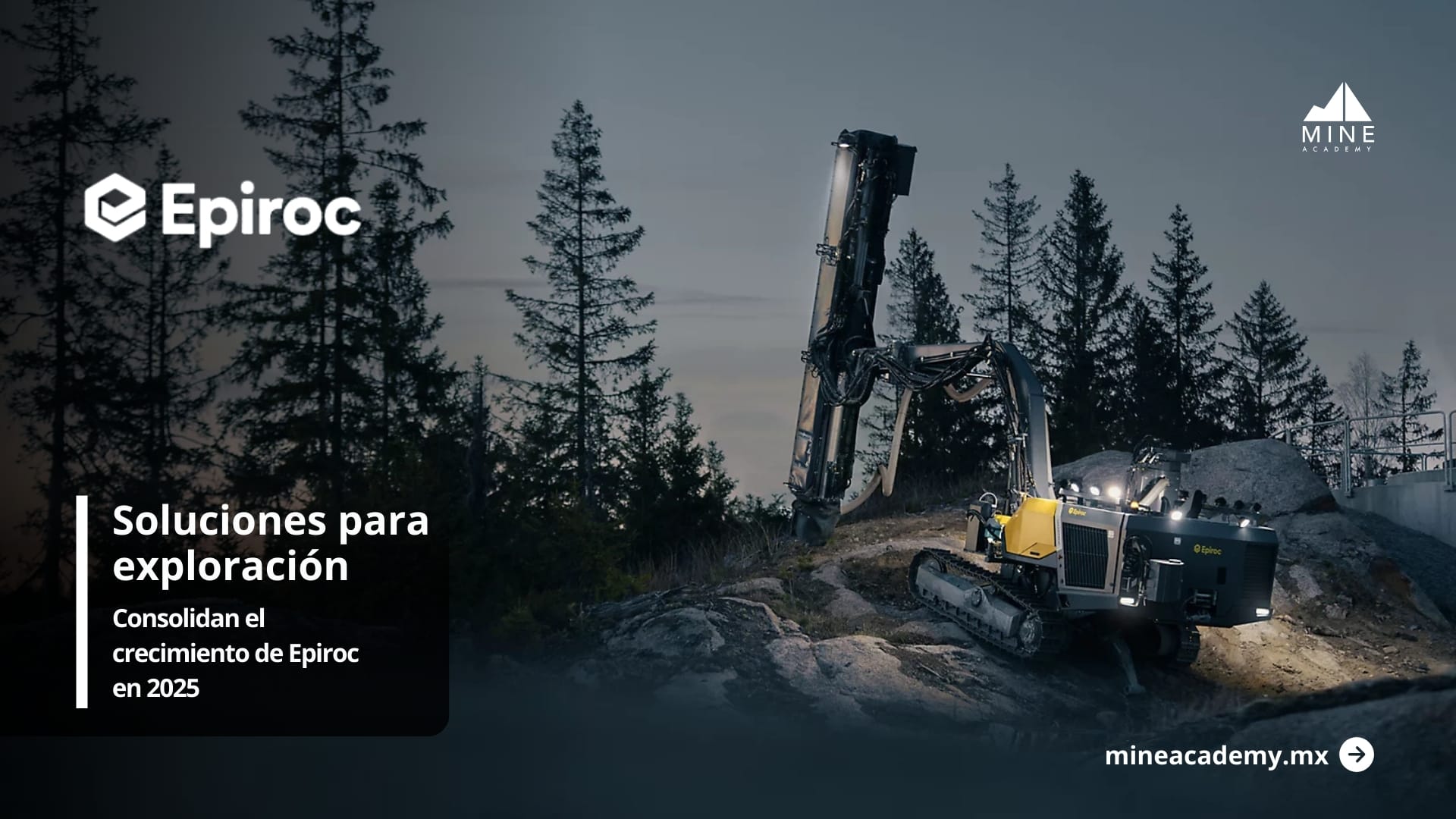 Soluciones para exploración consolidan el crecimiento de Epiroc en 2025