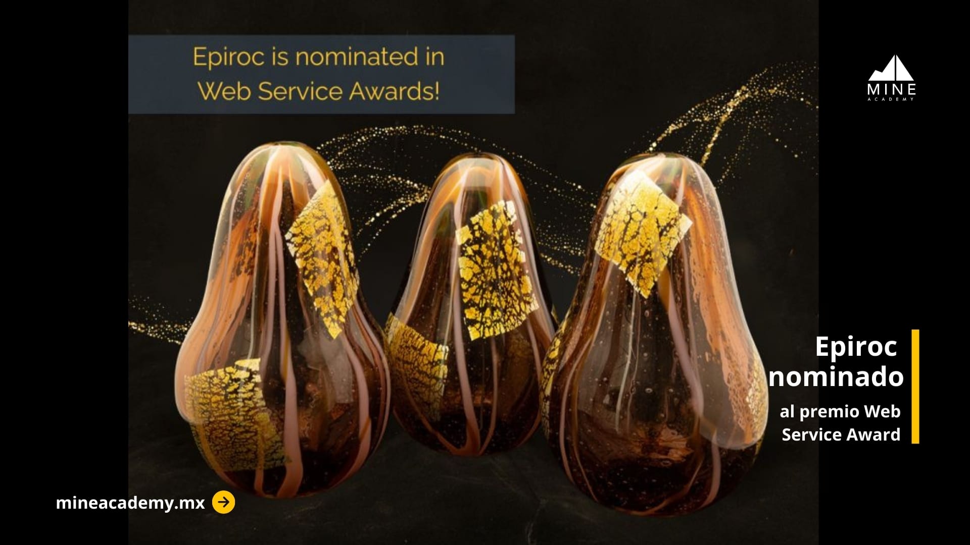 Epiroc obtiene doble nominación en los Web Service Awards