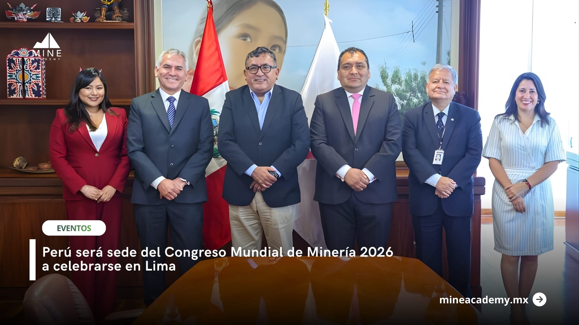 Perú será sede del Congreso Mundial de Minería 2026 a celebrarse en Lima
