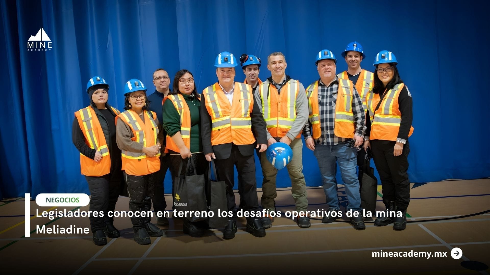 Parlamentarios canadienses visitan la mina Meliadine en Nunavut