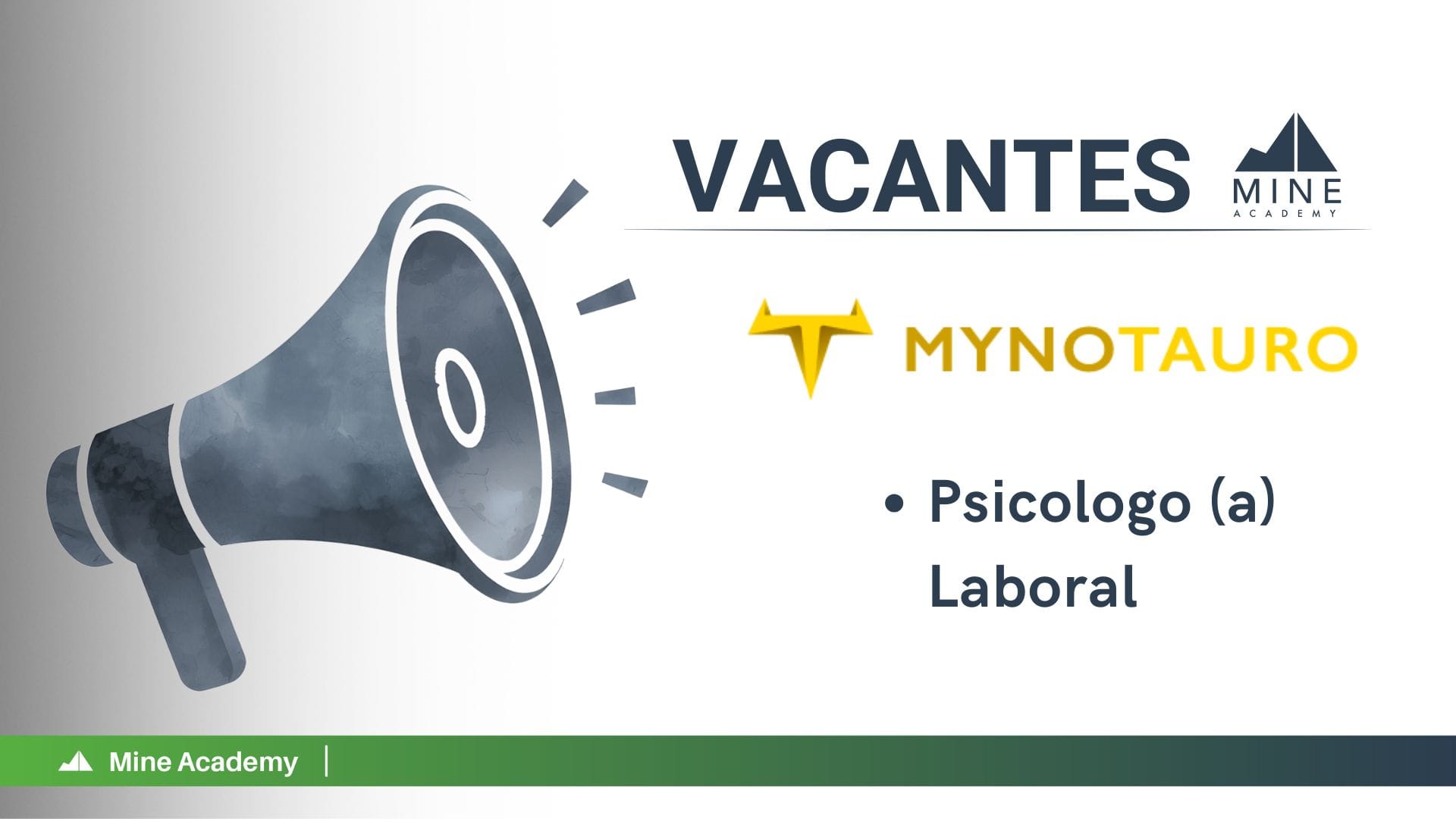 Oportunidad laboral MYNOTAURO