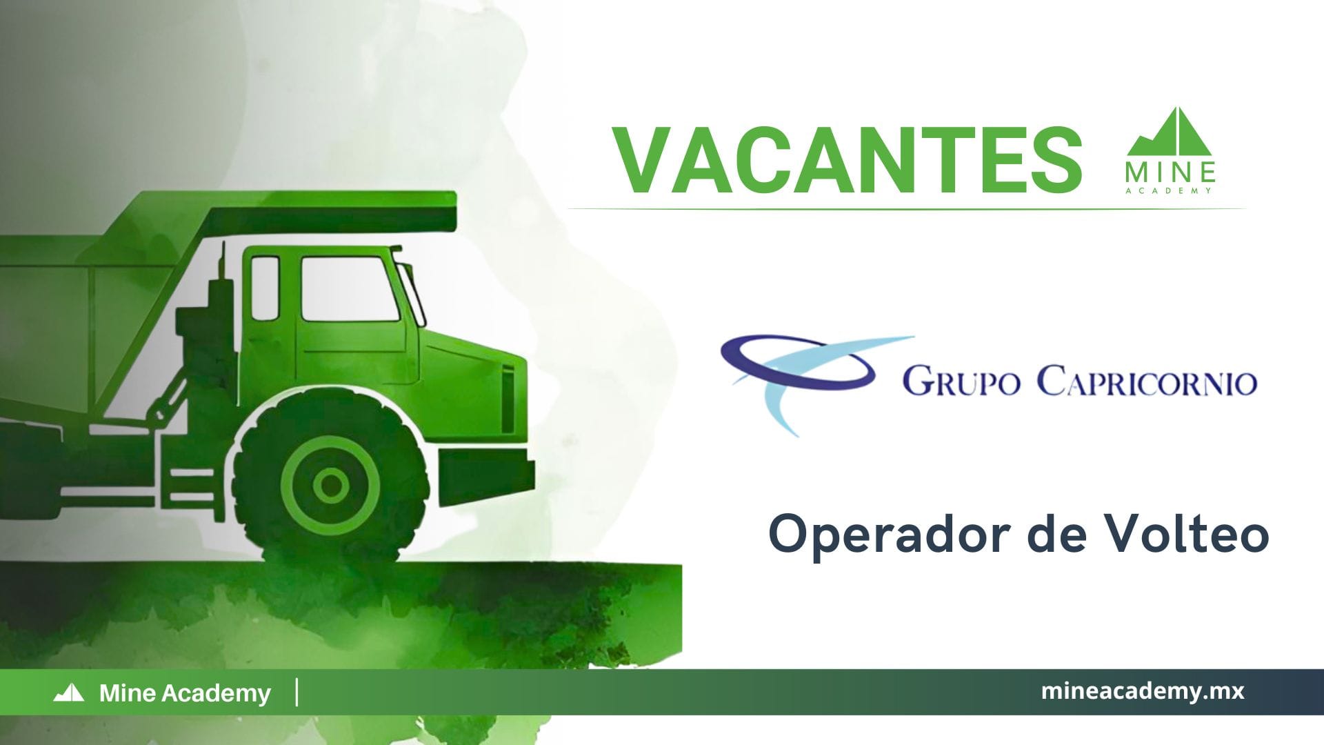 Oportunidad Laboral Grupo Capricornio