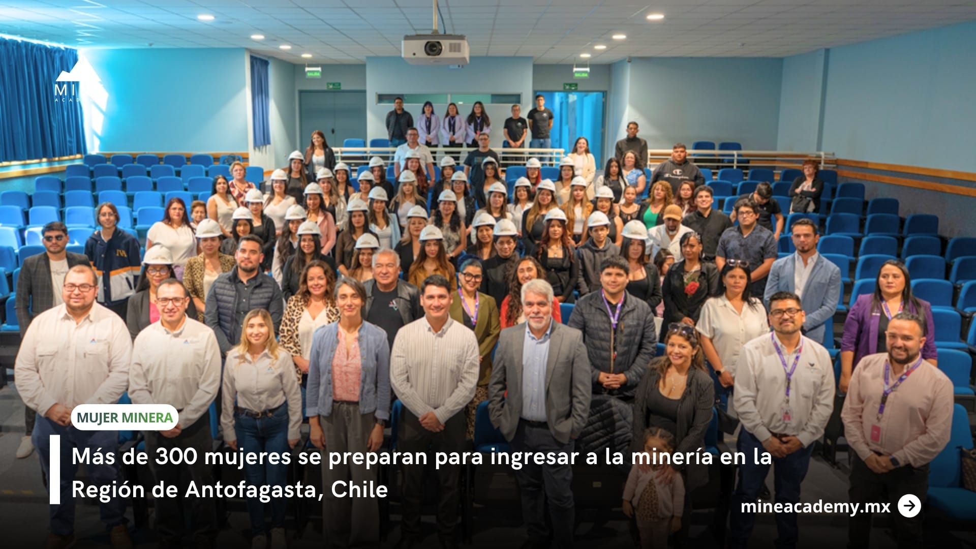 Más de 300 mujeres se preparan para ingresar a la minería en la Región de Antofagasta