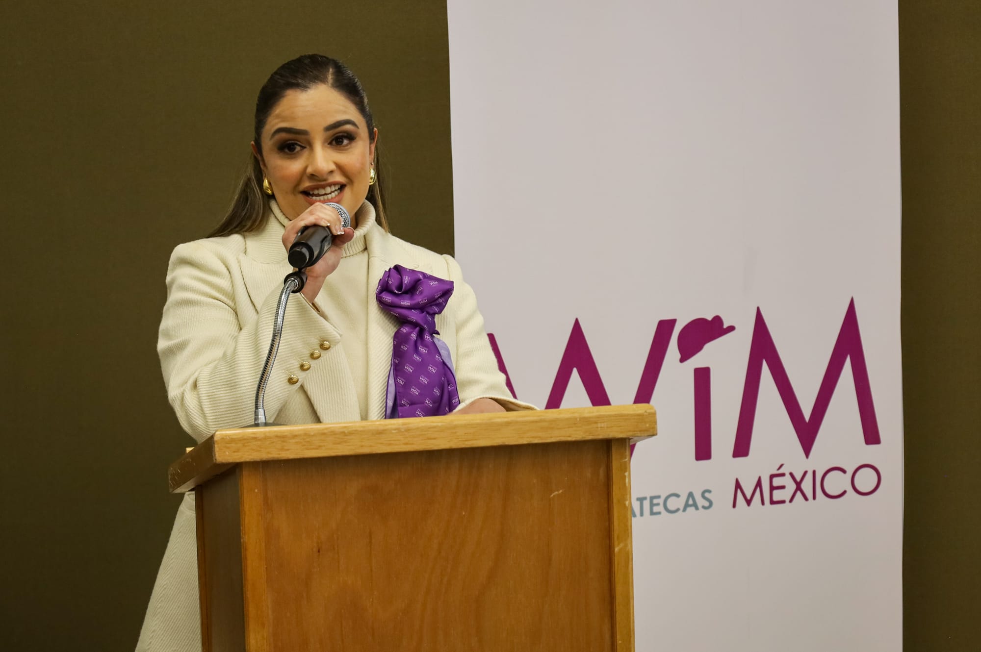 Fátima Santillán asume la presidencia de WIM Zacatecas
