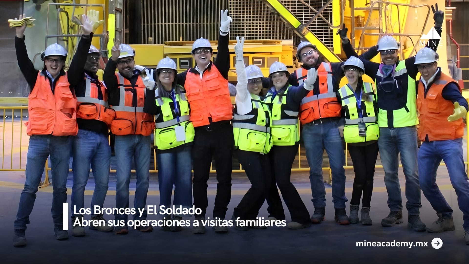 Familias de trabajadores recorren operaciones de Los Bronces y El Soldado