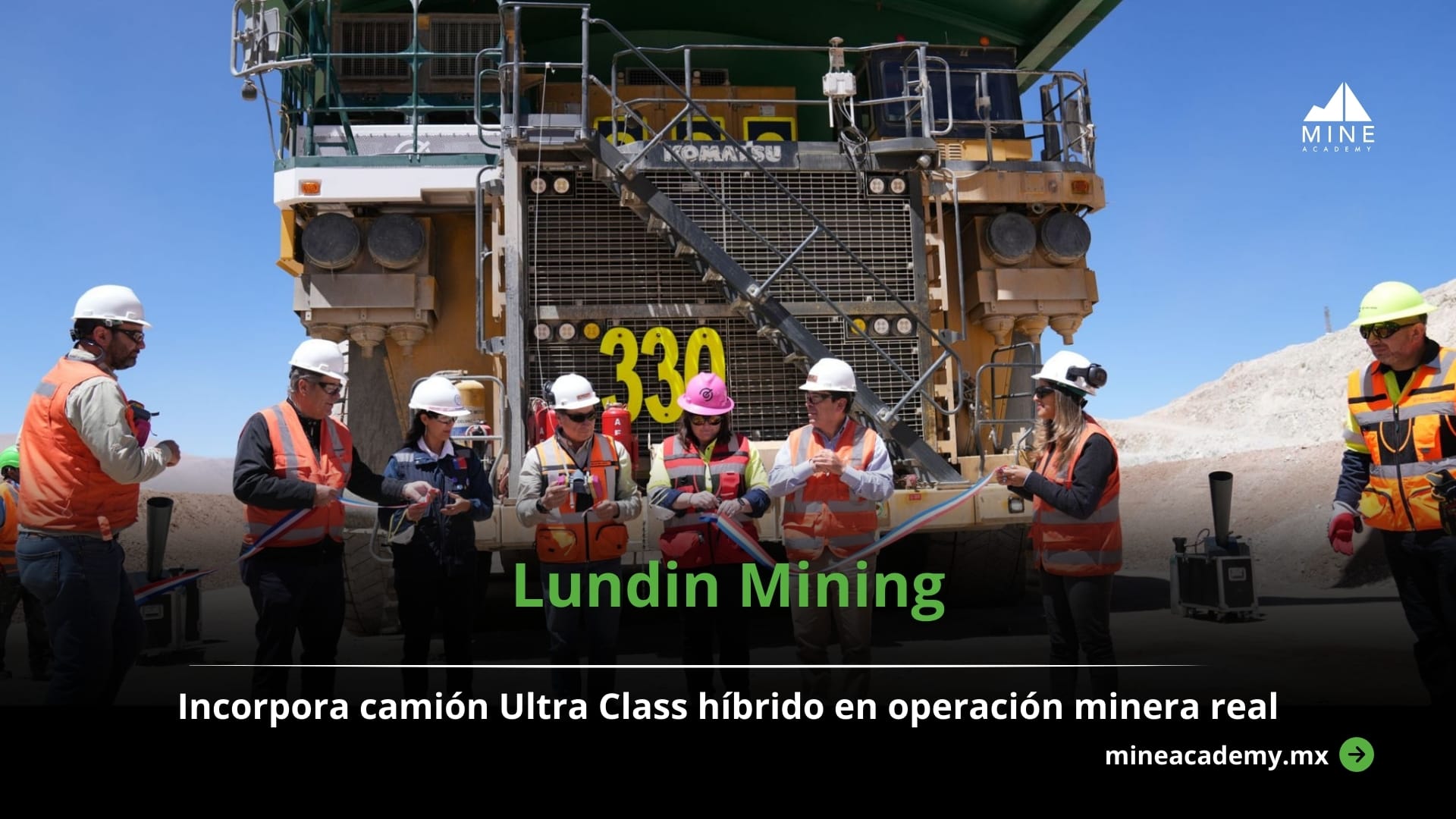 Caserones opera el primer camión minero híbrido Ultra Class en faena activa