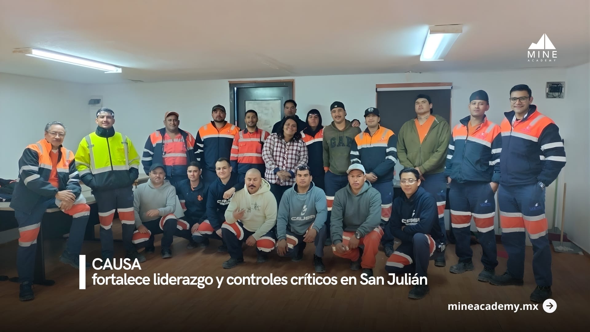 CAUSA realiza taller de cambio conductual en Proyecto San Julián