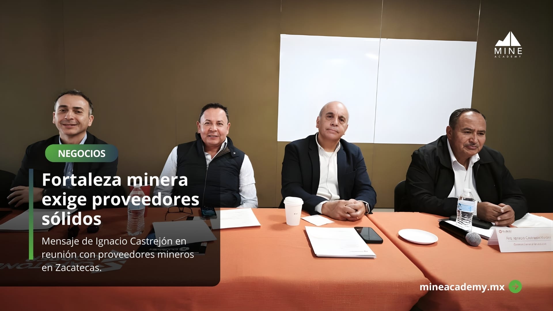 Fortaleza minera exige proveedores sólidos y visión de continuidad
