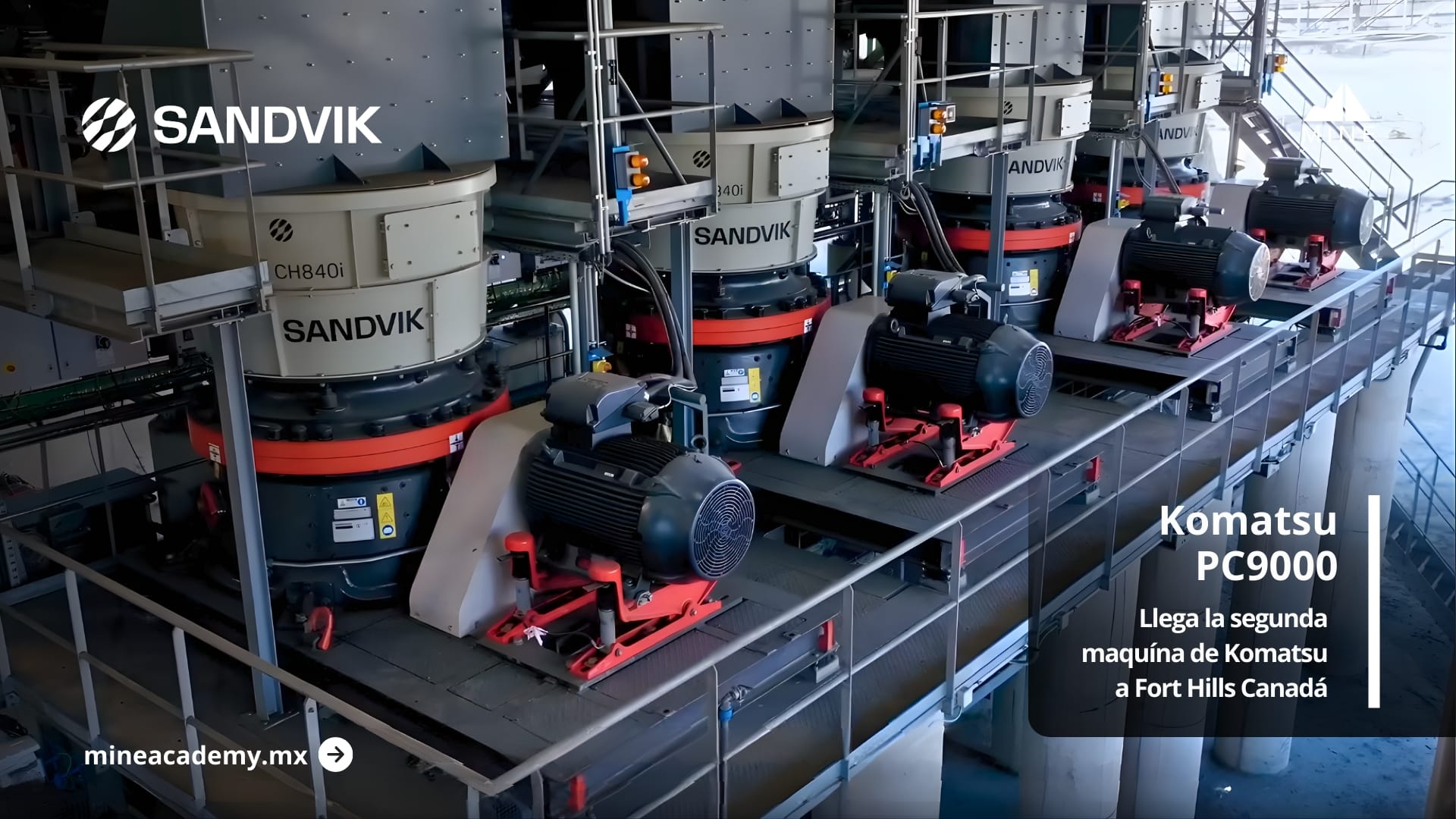 Trituración inteligente, adaptada a ti 800i mejoradas con ACS-c 5 Sandvik Rock Processing