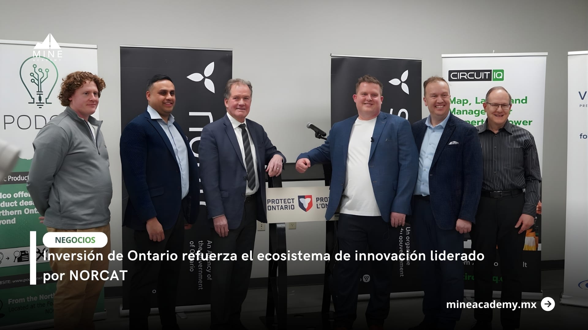 Ontario destina más de 3 mdd a innovación y desarrollo económico en Sudbury