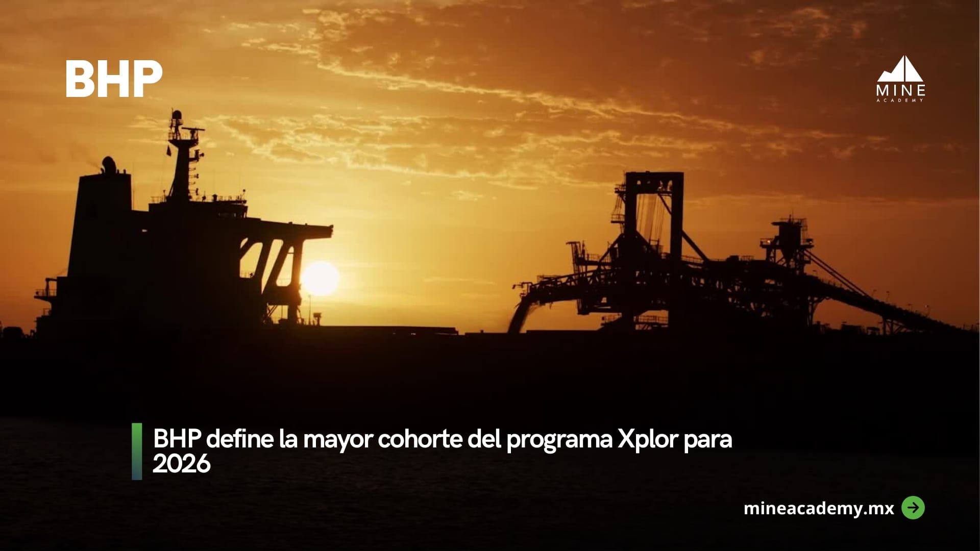 BHP define la mayor cohorte del programa Xplor para 2026