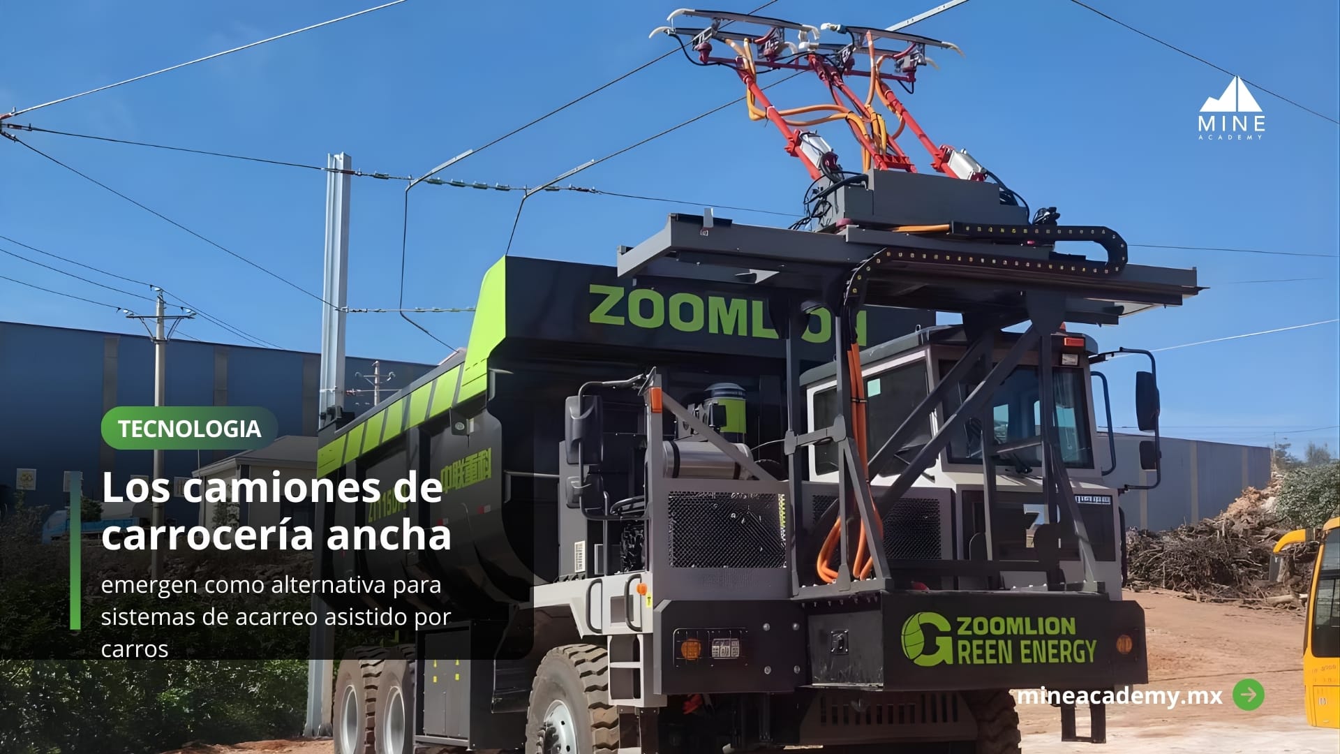 Los camiones de carrocería ancha emergen como alternativa para sistemas de acarreo asistido por carros