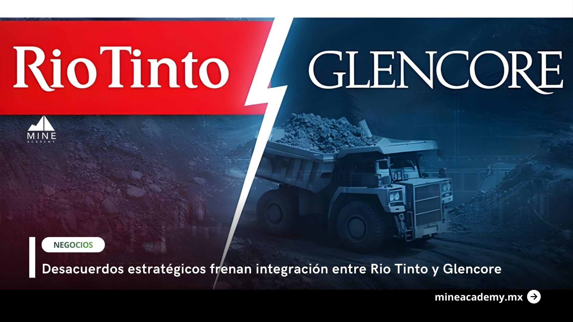 Rio Tinto y Glencore cancelan fusión tras 18 meses de negociaciones