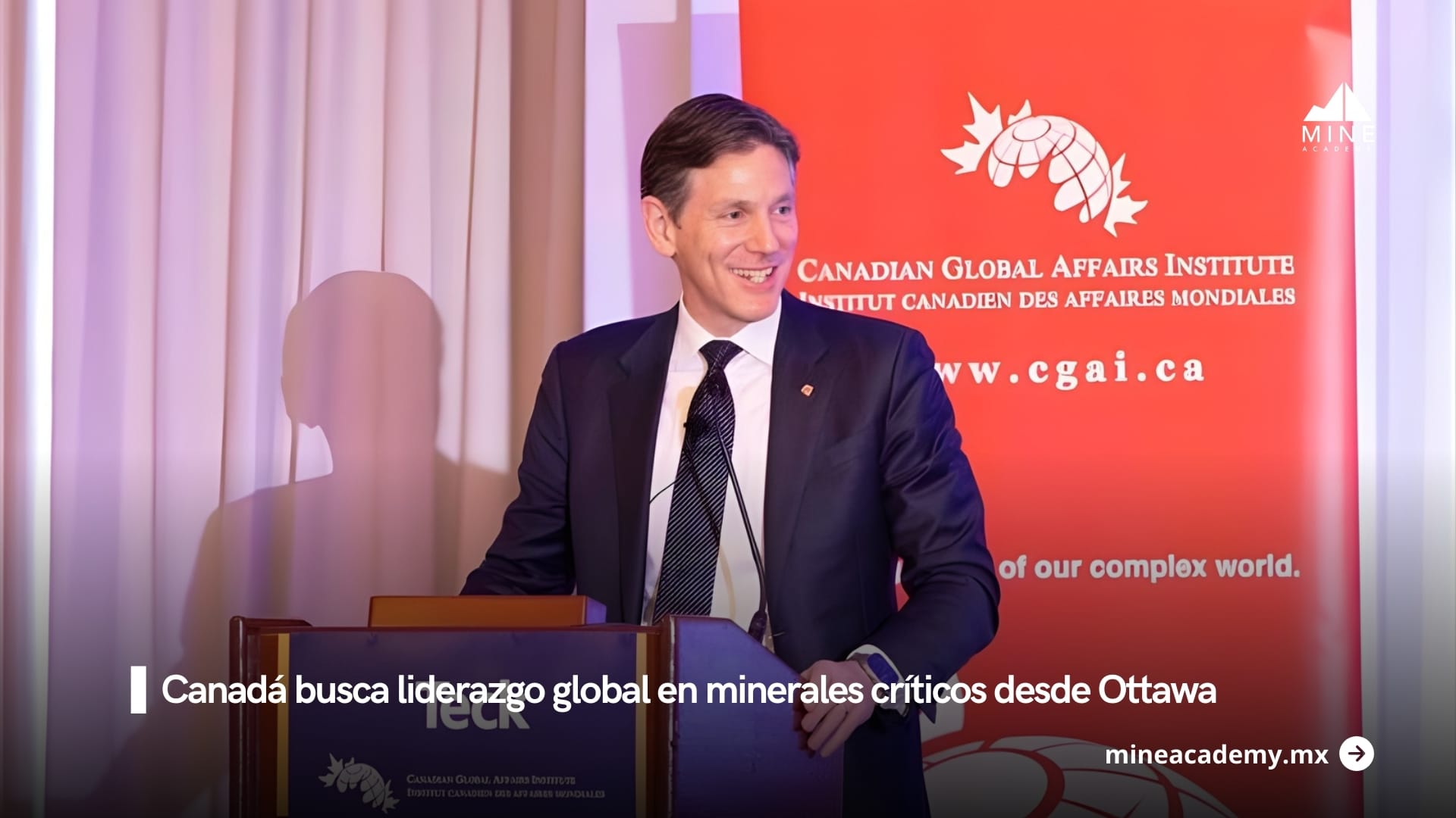 Jonathan Price expone el papel estratégico de Canadá en minerales críticos