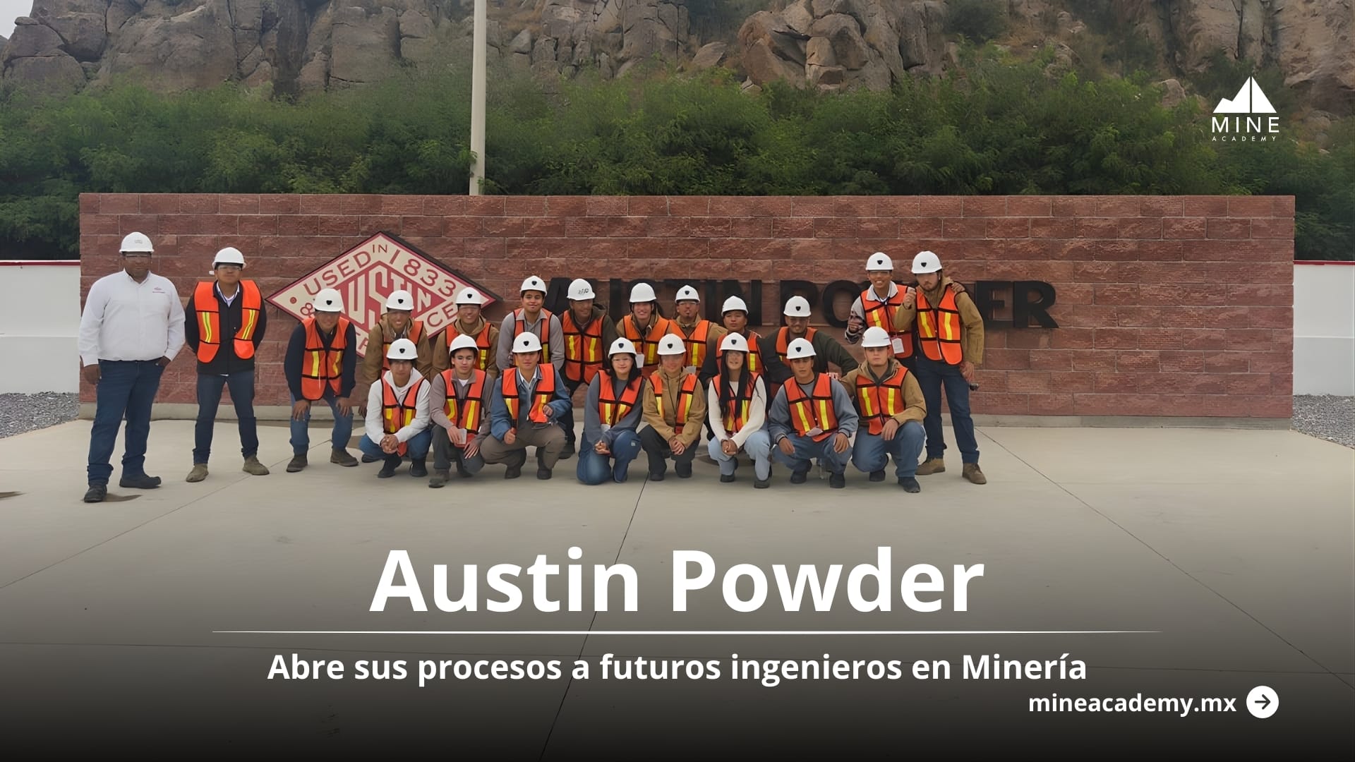 Estudiantes de Ingeniería en Minería visitan planta de Austin Powder