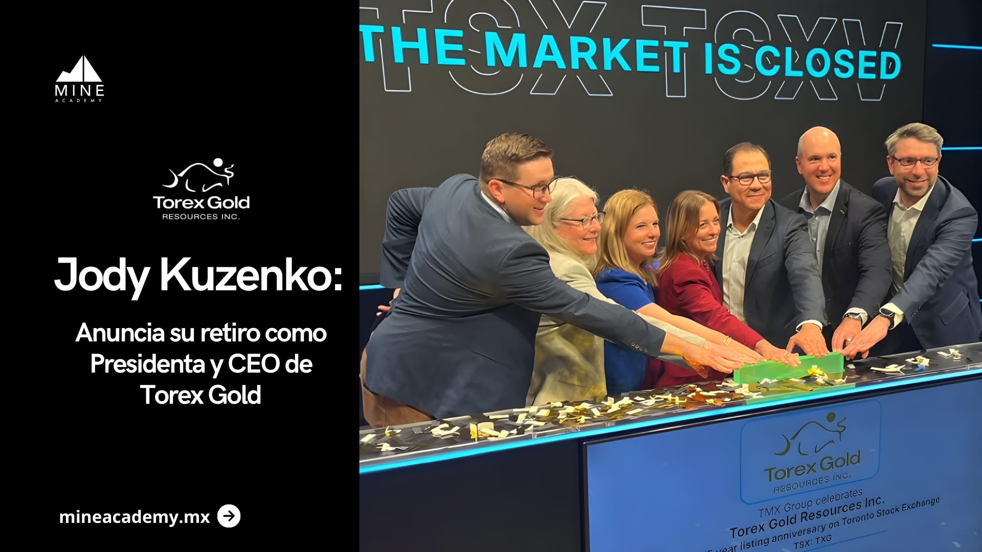 Jody Kuzenko anuncia su retiro como Presidenta y CEO de Torex Gold