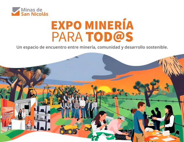 Minas de San Nicolás invita a Expo Minería