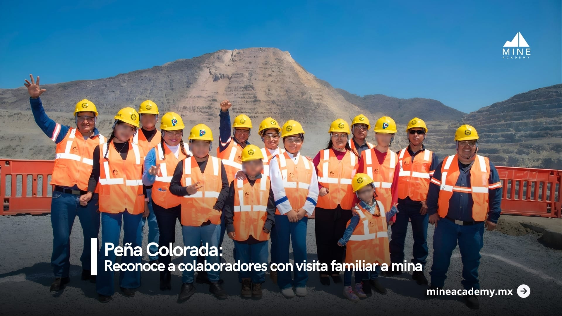 Peña Colorada abre mina a familias para reforzar cultura de seguridad