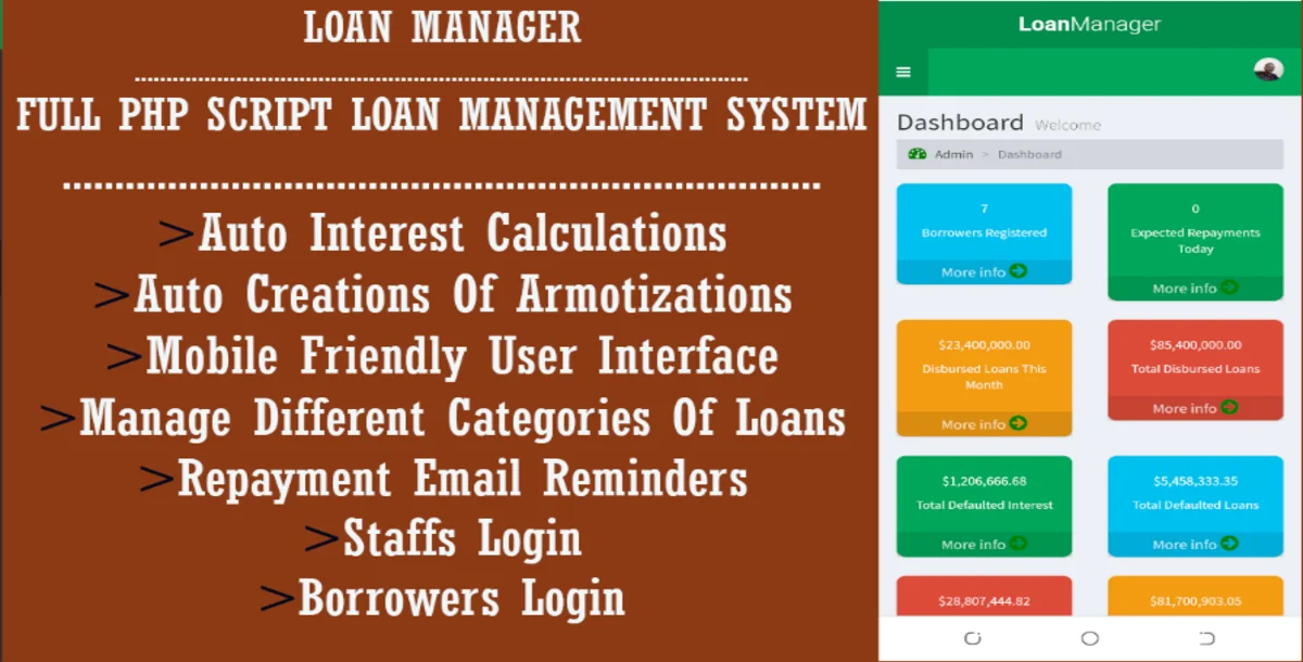 Advance Loan/Savings Management System