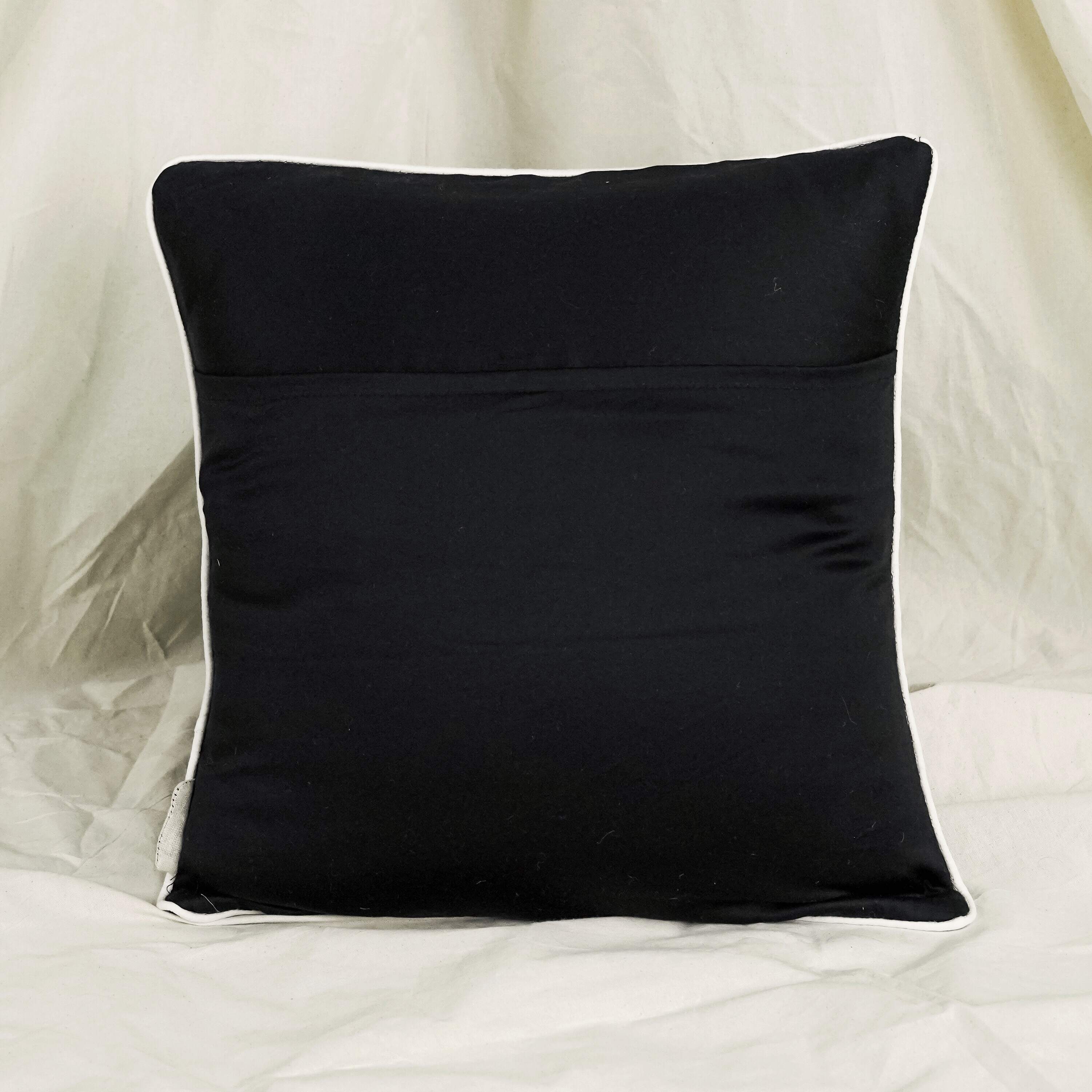 Cotton Satin Cushion Cover - alternate view