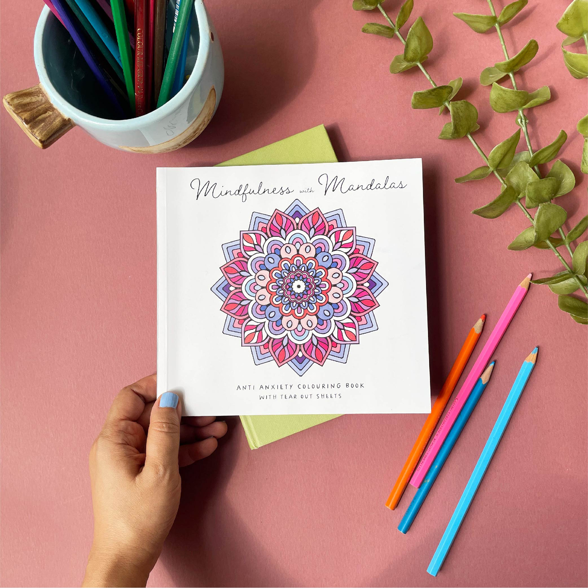 Mindfulness with Mandalas Colouring Book | Calming | 60 Designs | 7.5 x 7 inches