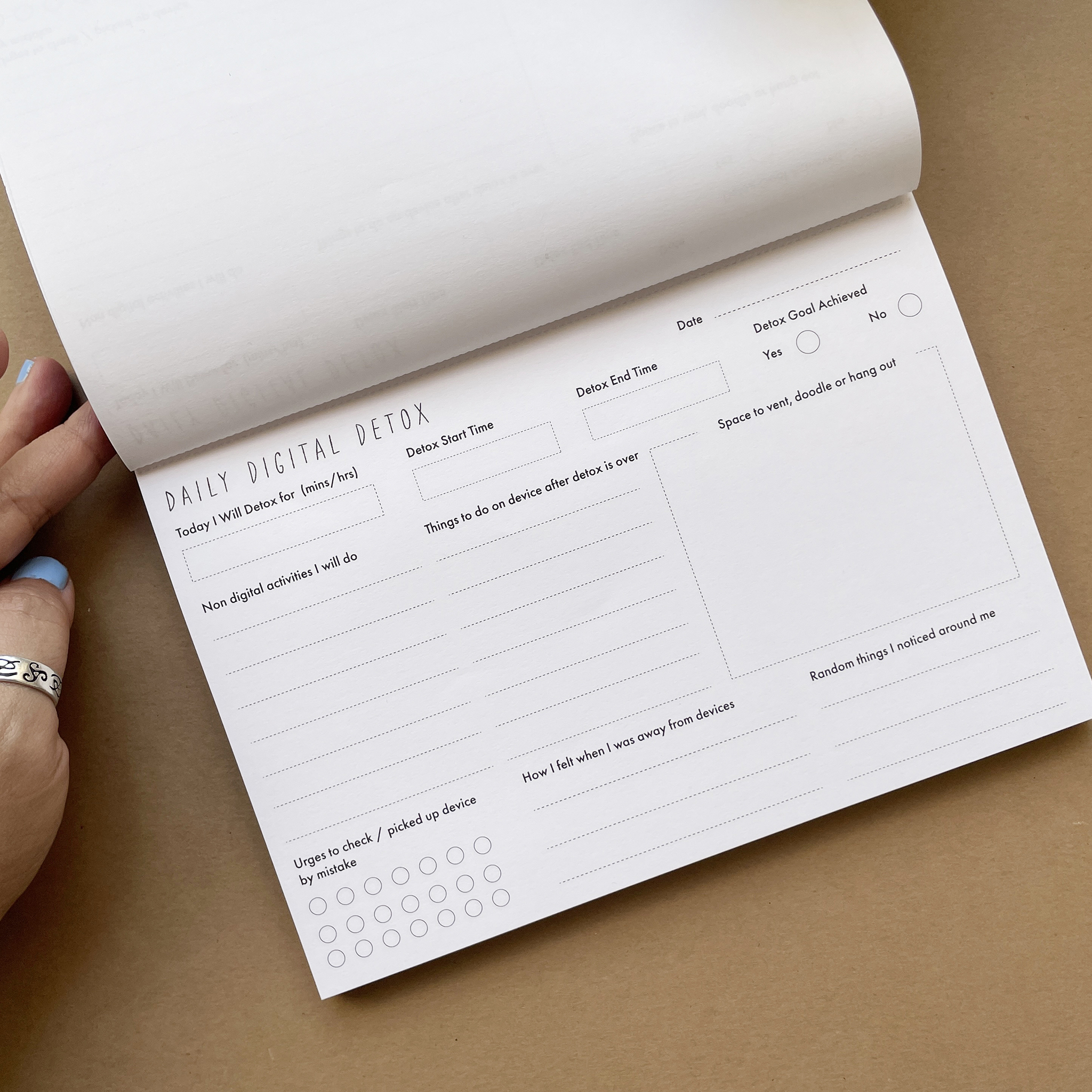 The Digital Detox Journal Pad | A5 | 75 Sheets thumbnail 6