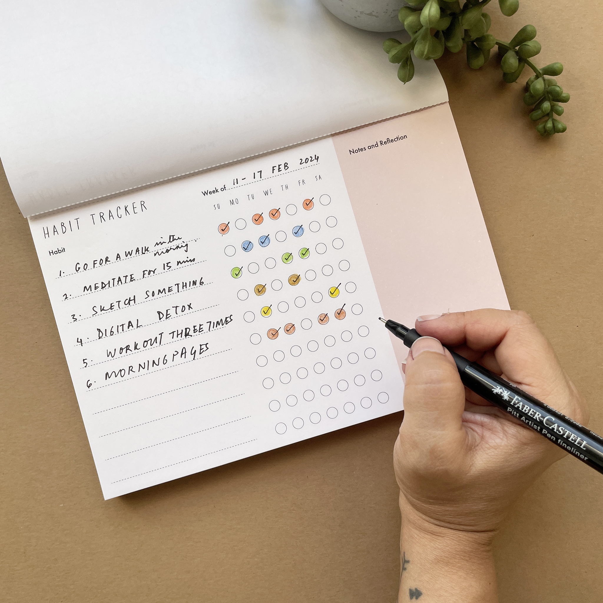 The Weekly Habit Tracker | A5 | 75 Sheets thumbnail 3