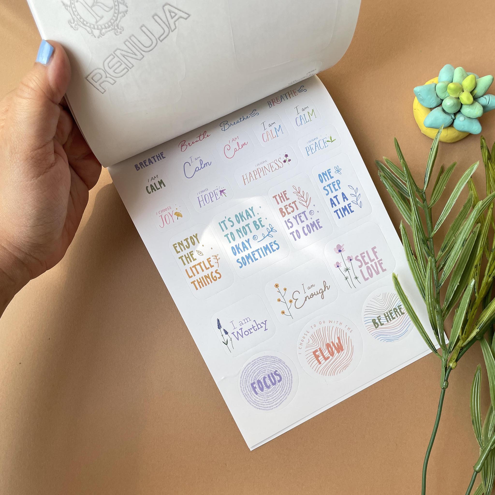 The Wholesome Sticker Book | 100+ Stickers | 15 x 21.5 cm thumbnail 7