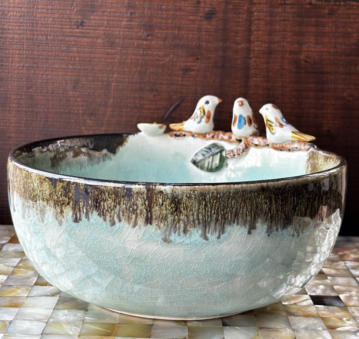 Perched Serving Bowl
