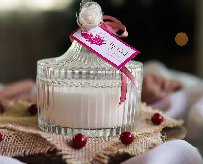 Temple Jar Crystal Candle thumbnail 4