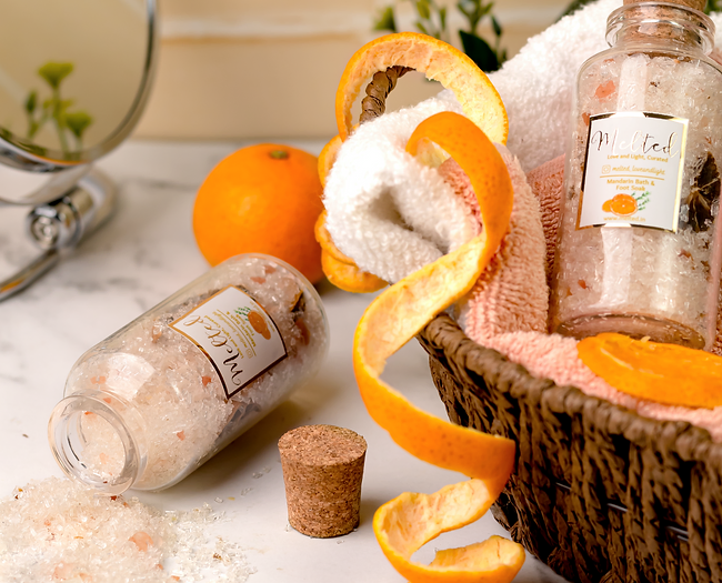 Mandarin Foot & Bath Soak - alternate view