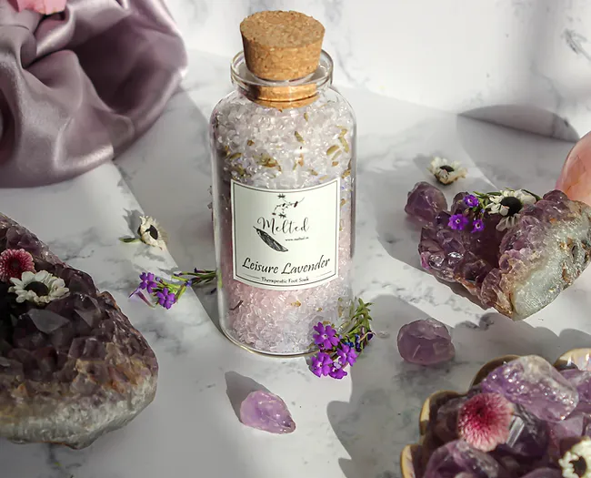 Leisure Lavender Foot Soak - alternate view