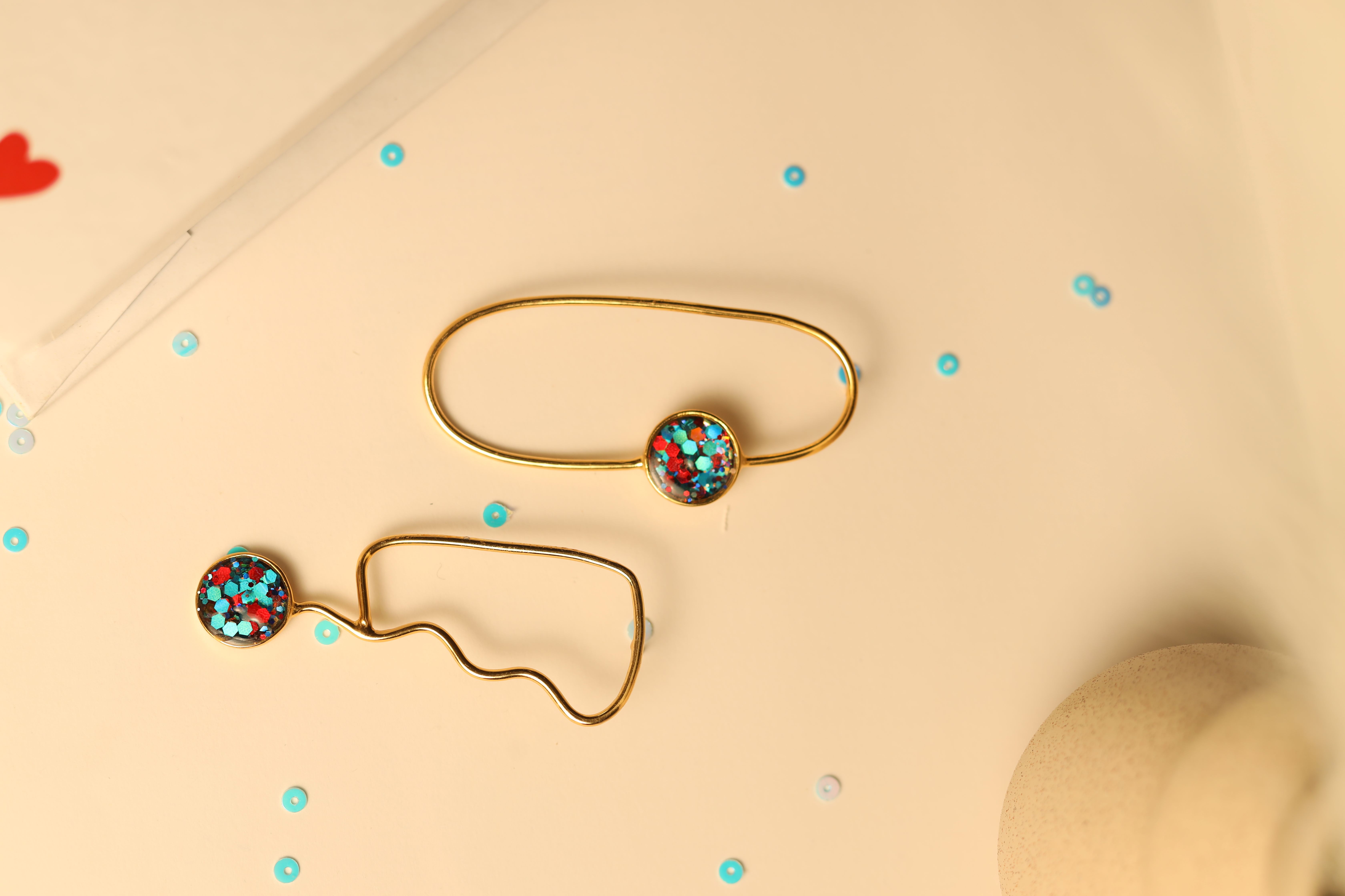 Cocktail Mismatched Earrings thumbnail 3