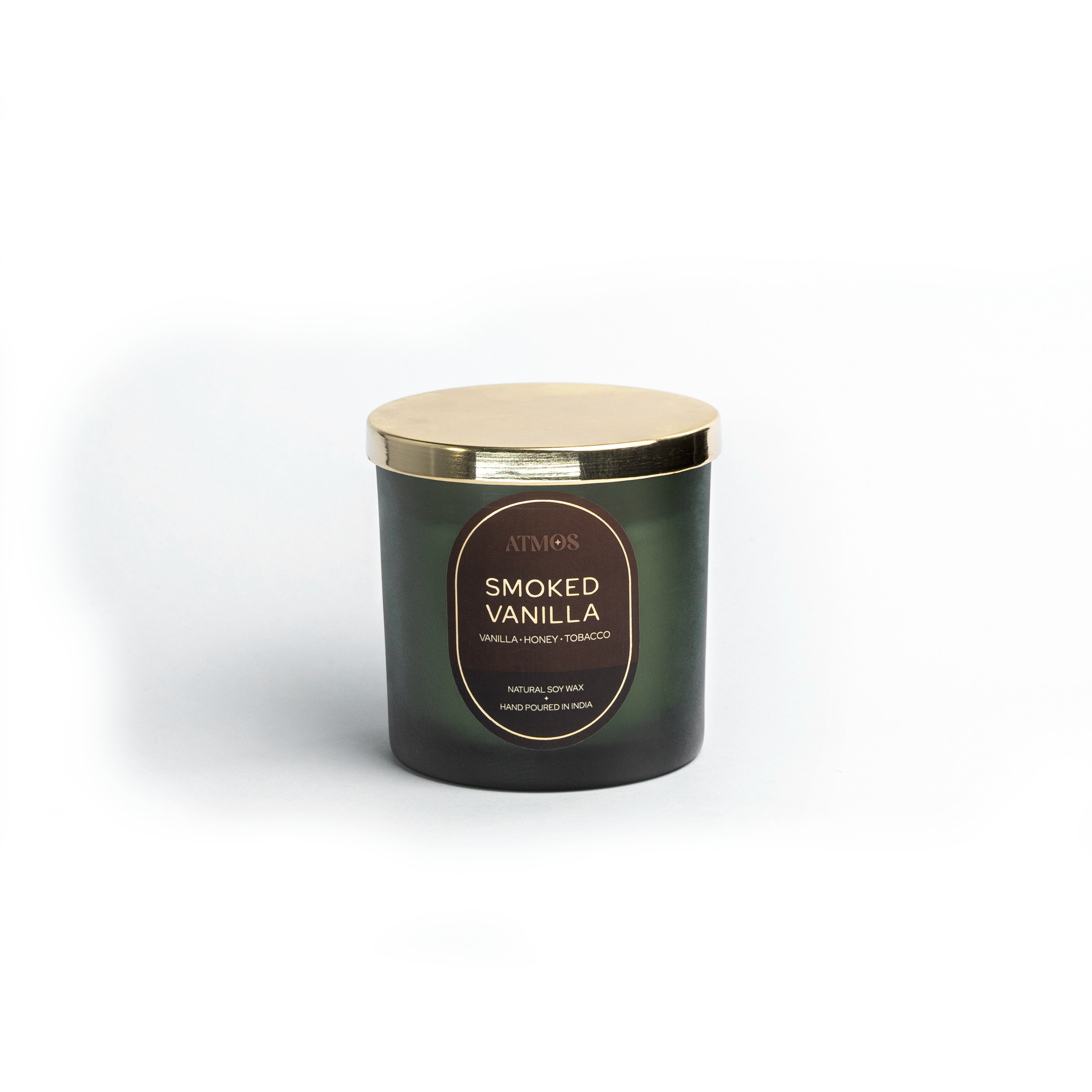Smoked Vanilla Three Wick Jar Candle | 100% Natural Soy Wax | 400ml