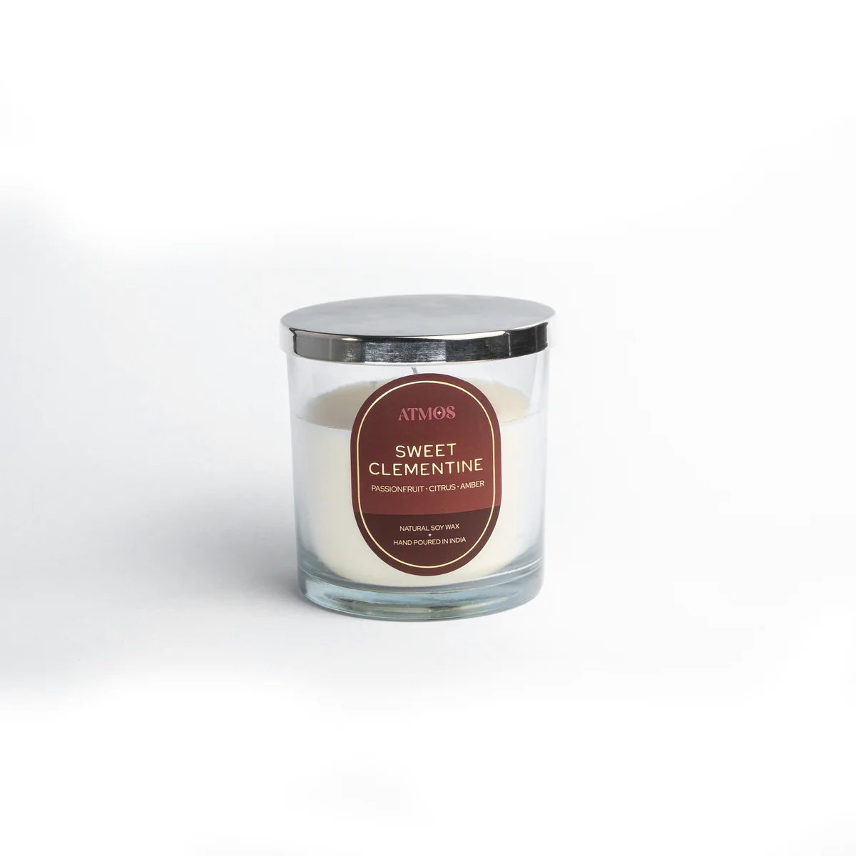 Sweet Clementine Three Wick Jar Candle | 100% Natural Soy Wax