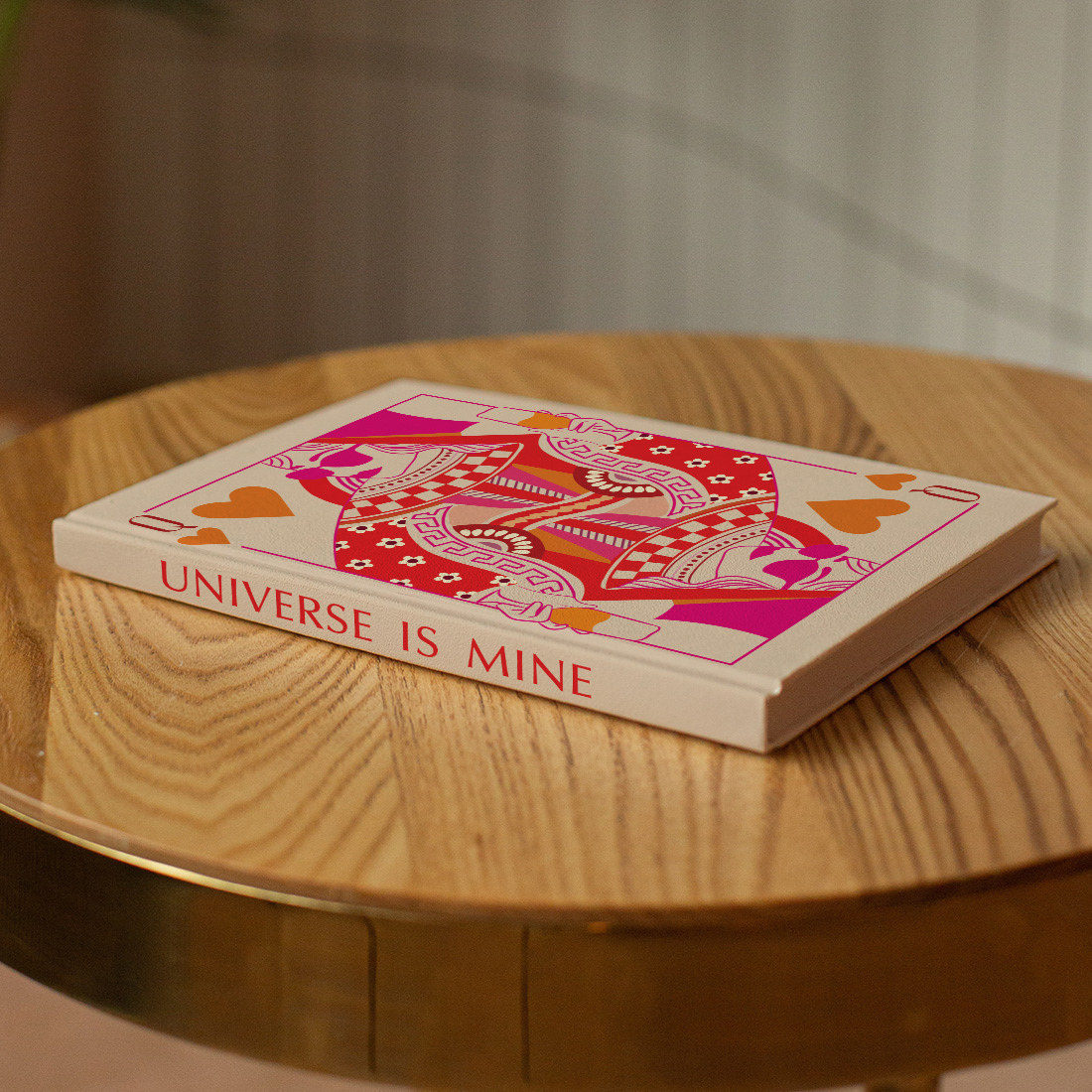 Queen A5 Unruled Notebook | 200 Plain Pages | Hard Bound Journal thumbnail 4