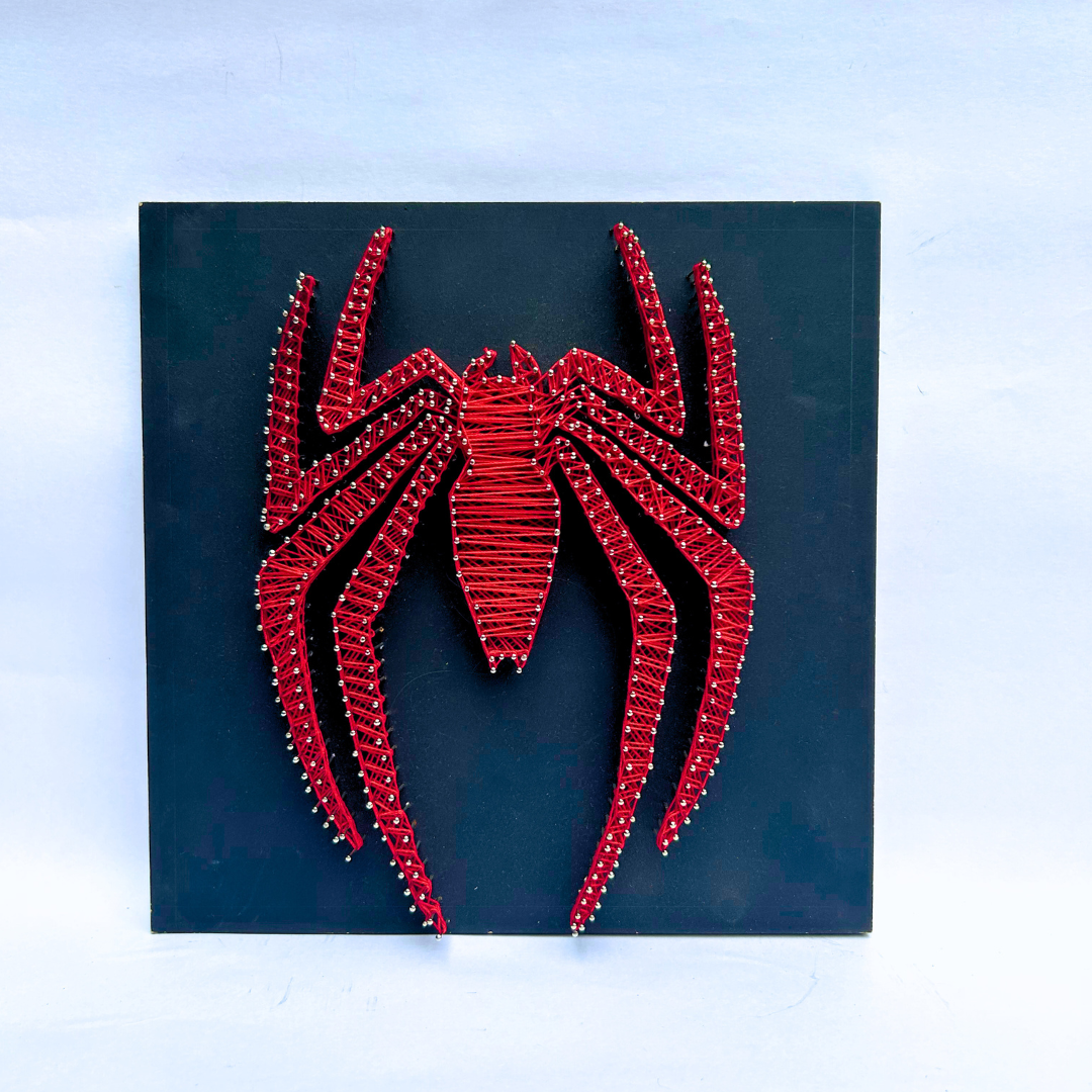 Spider-Man Logo String Wall Art