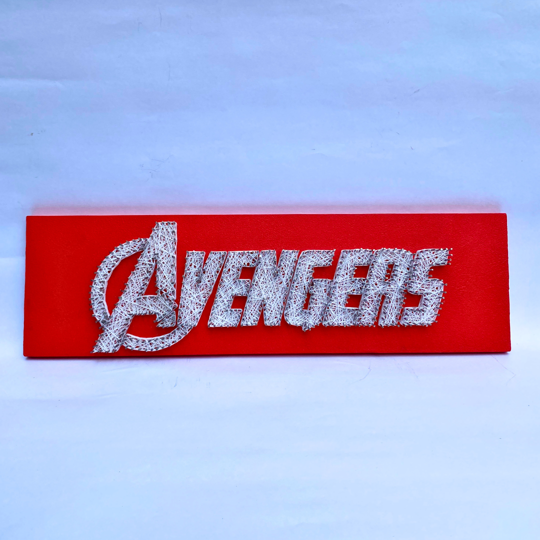 Avengers Assemble String Wall Art