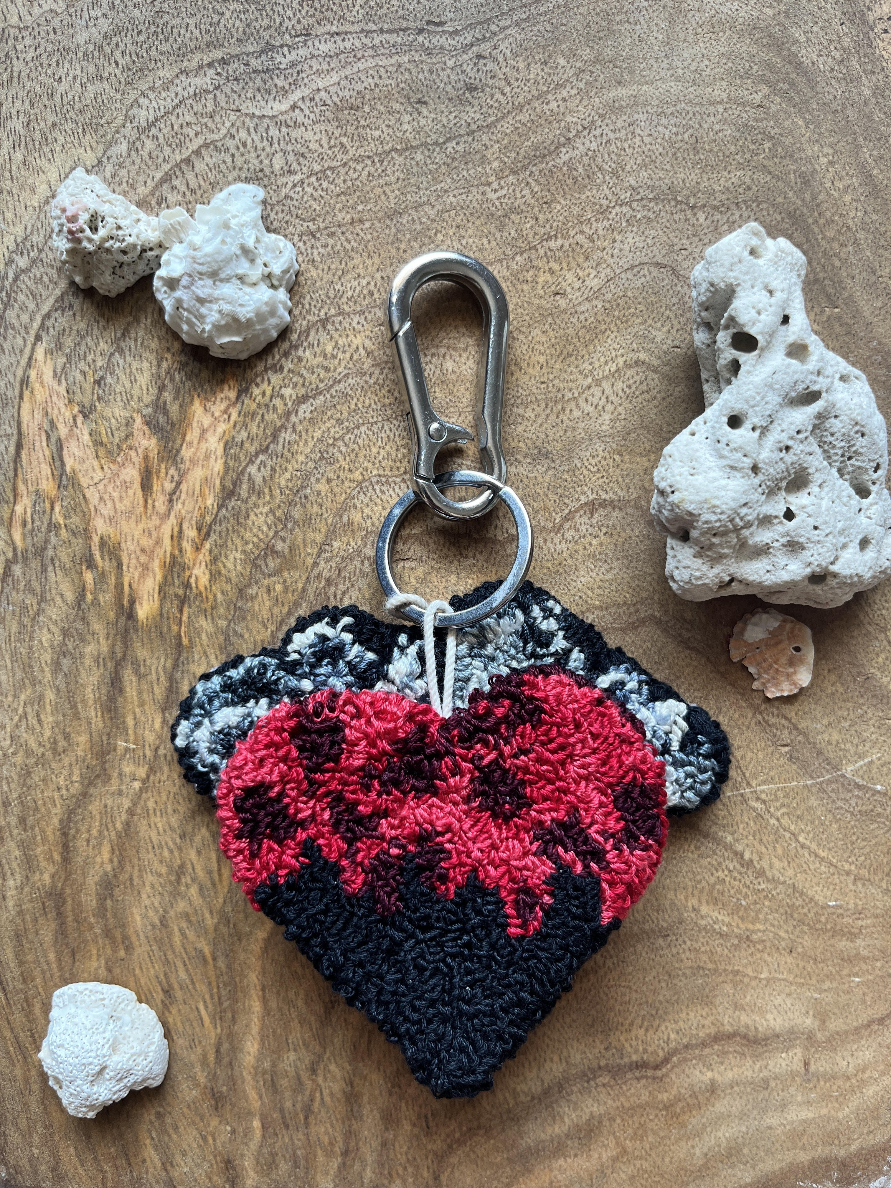 Melting Heart on Cloud Bag Charm