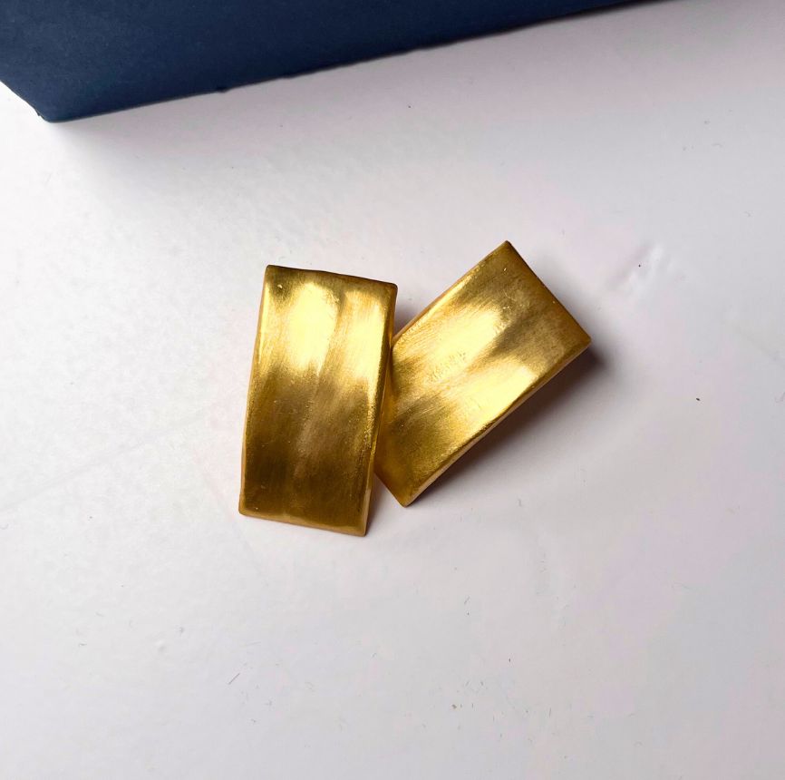 Cara Studs | 18k Gold Plated thumbnail 2