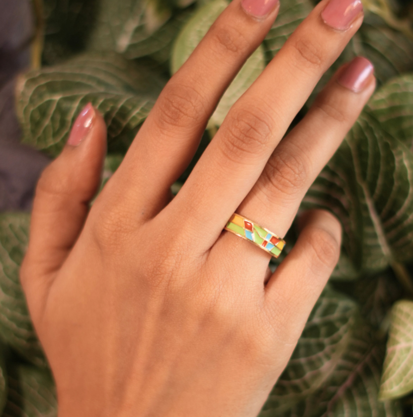 Wedge Ring | 18k Gold Plated