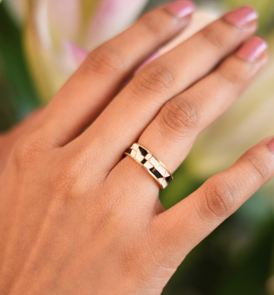 Wedge Ring | 18k Gold Plated thumbnail 1