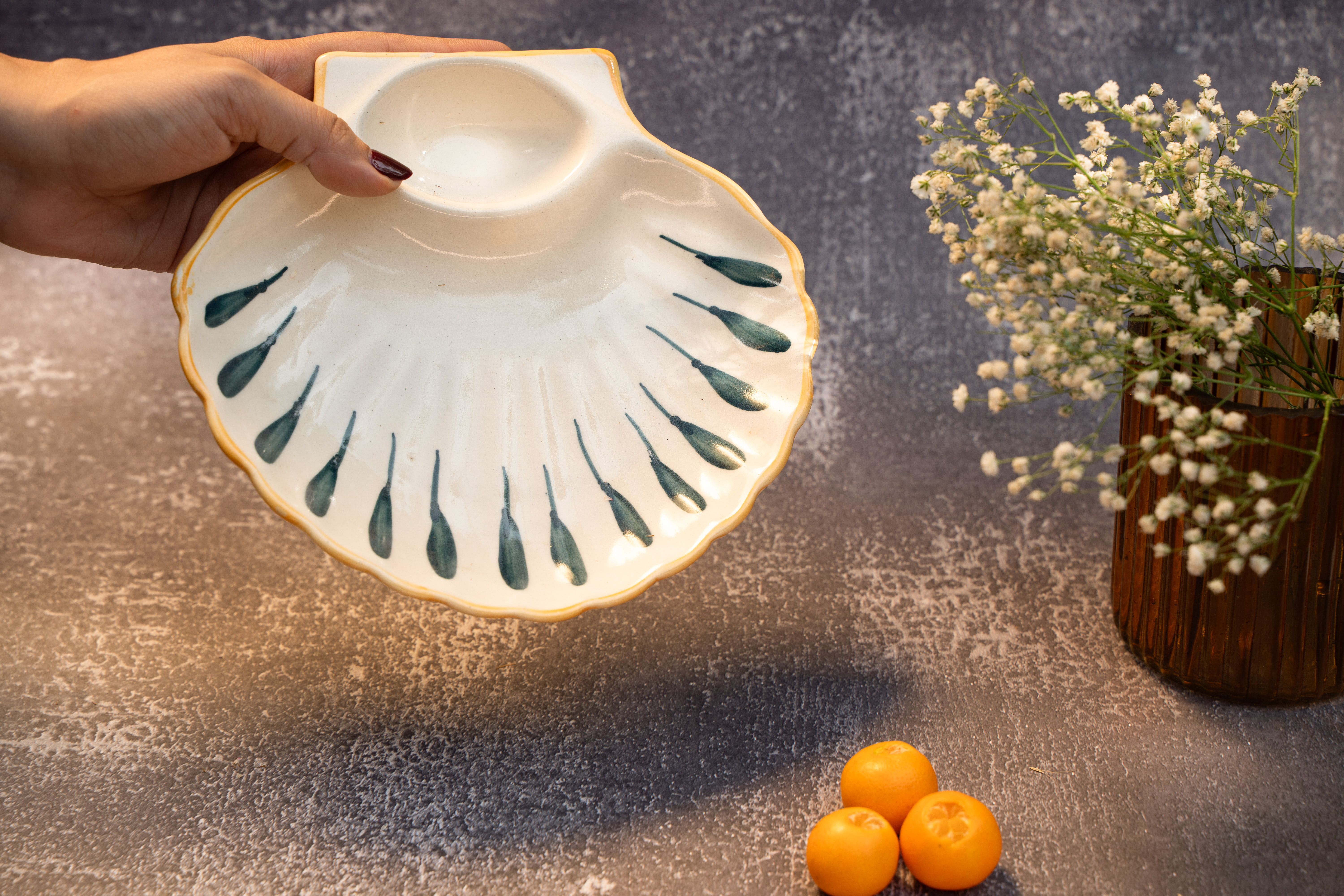 Seashell Serving Platter