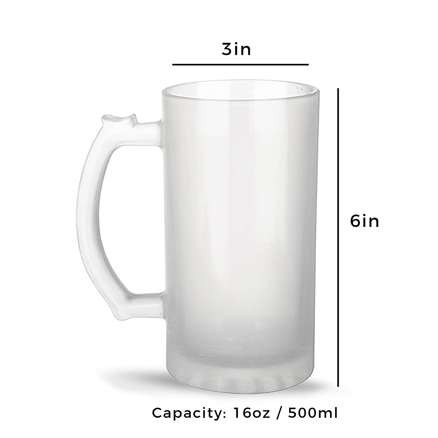 Alcohol A Great Story Frosted Printed Beer Mug | 500ml thumbnail 4